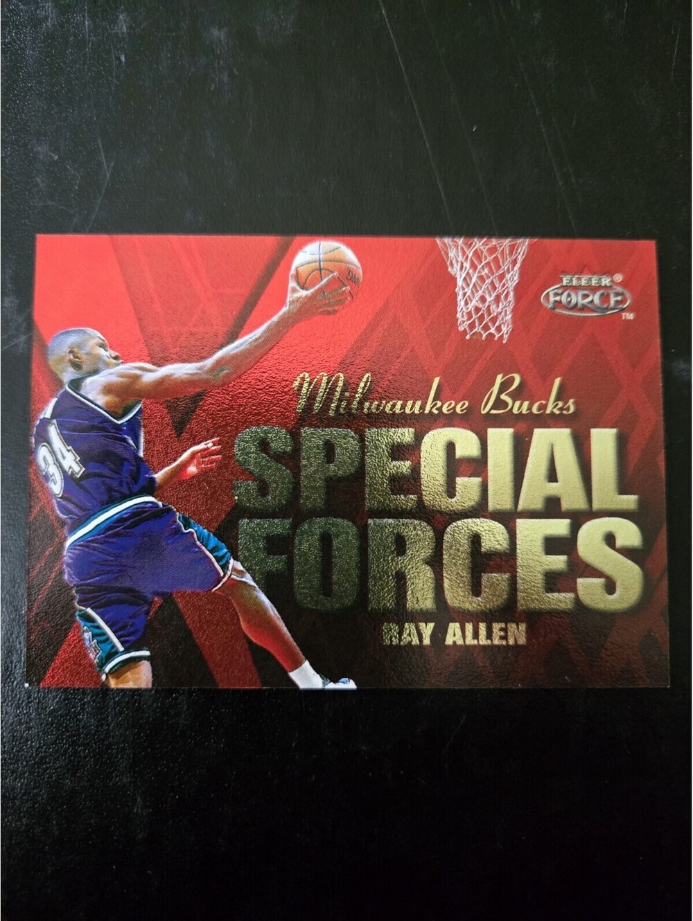 1999-00 Fleer Force - Special Forces Ray Allen #6SF Forcefield